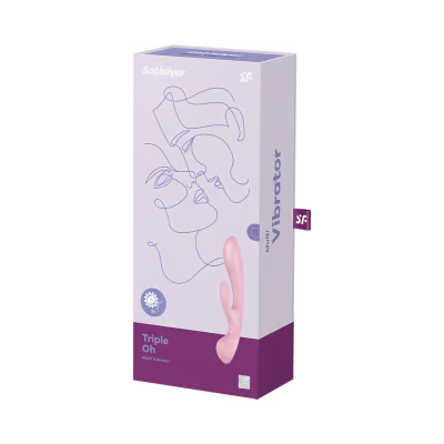 Vibrador 2 en 1 Triple OH • Satisfyer