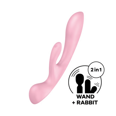 Vibrador 2 en 1 Triple OH • Satisfyer